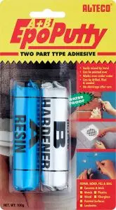 Alteco PUTTY-A100 Two-Part Epoxy Putty – A+B Formula for Repair & Bonding