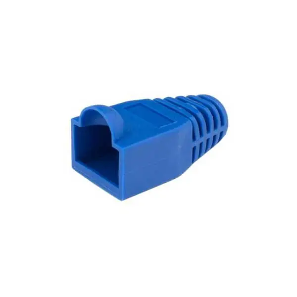 Altex Blue RJ45 Snagless Boot – 6.0mm ID, Compatible with Cat6 Plugs