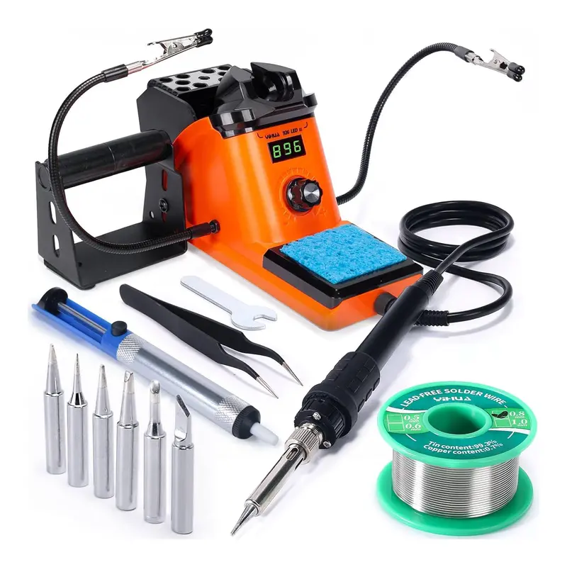 Altex Preferred MFG 60W Digital Soldering Iron Station – Precision LED-Controlled Kit