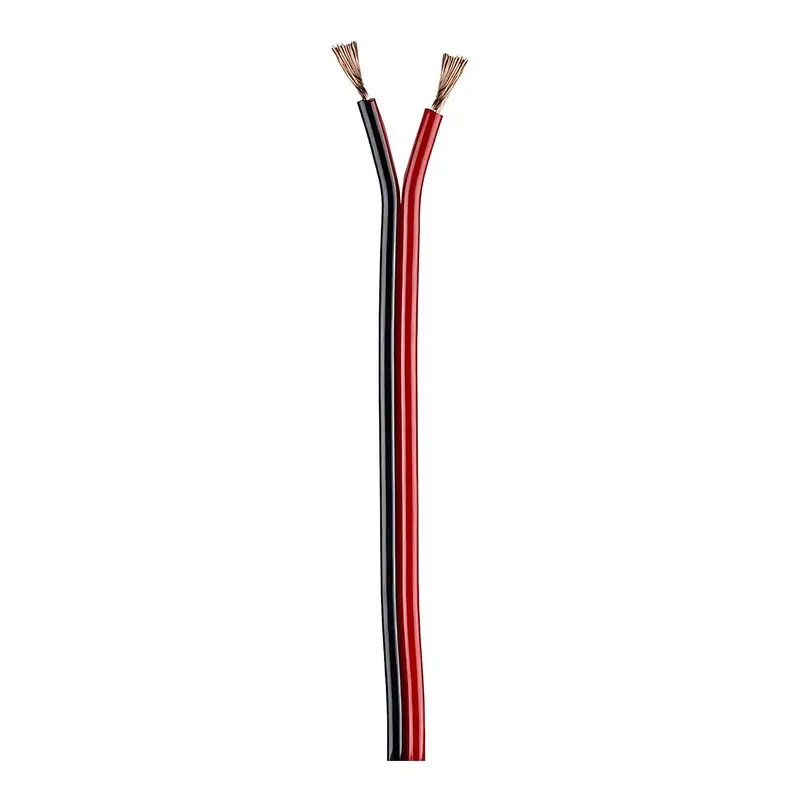 Altex Preferred PVC-Jacketed Speaker Wire – 1-Foot, 16AWG, Red/Black