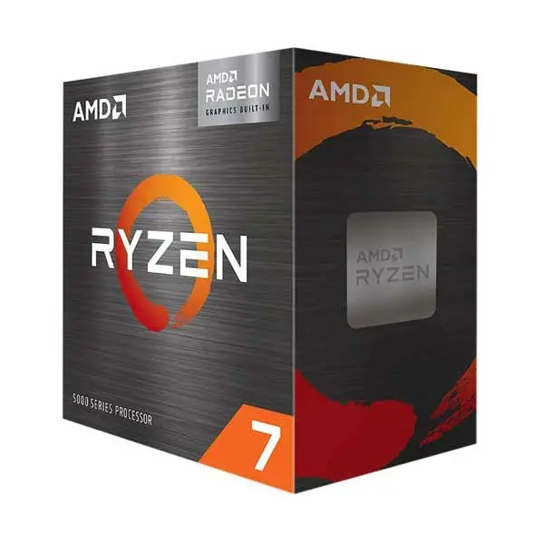 AMD Ryzen 7 5700G Desktop CPU with Integrated Radeon Graphics (100-100000263BOX)