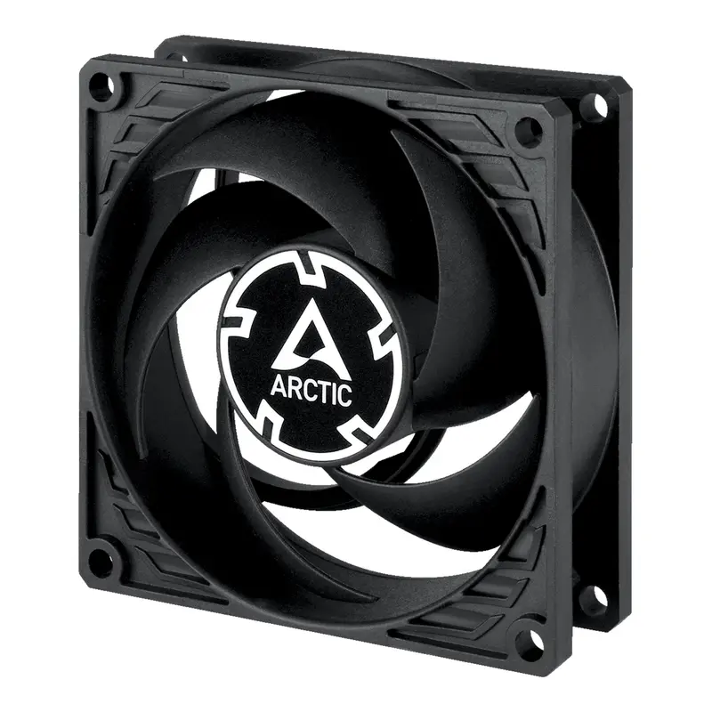 ARCTIC P8 MAX 80mm PWM Case Fan – High-Speed, Low-Noise Cooling Solution in Matte Black