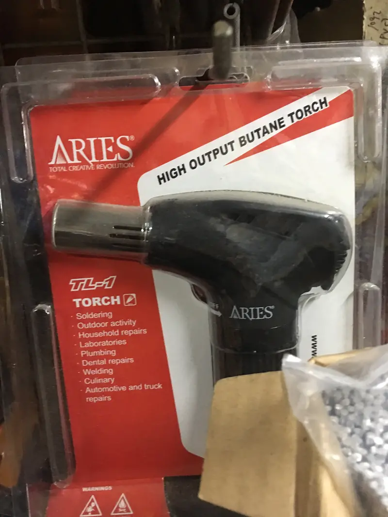 Aries High-Output Butane Torch for Precision Heating & Soldering | BT-TL1
