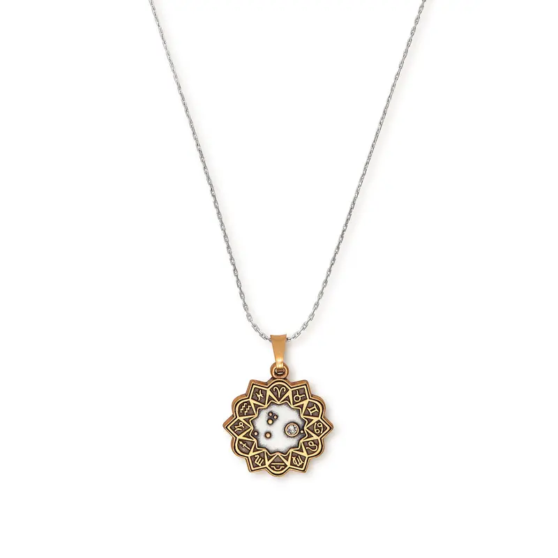 Aries Zodiac Charm Necklace – Bold Star Sign Jewelry