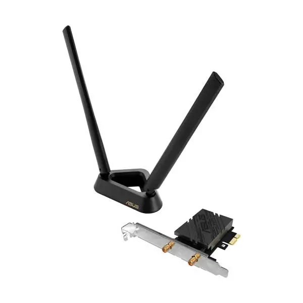 ASUS PCE-BE90BT Wi-Fi 7 PCIe Adapter with Magnetic Base and Bluetooth 5.4