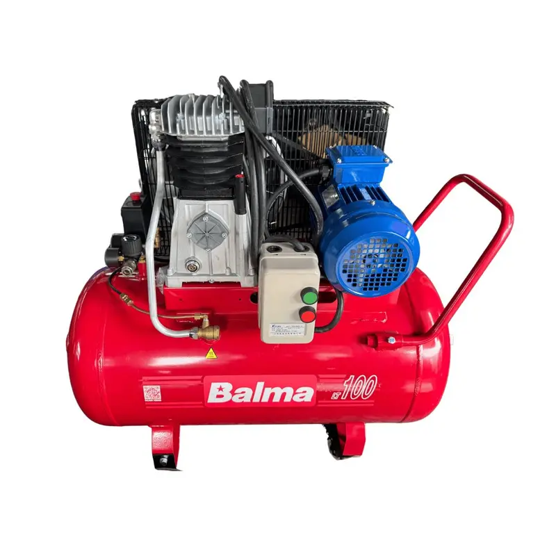 Balma 3HP Air Compressor – 100L Tank, 415V, Ideal for Small-Scale Industrial Use