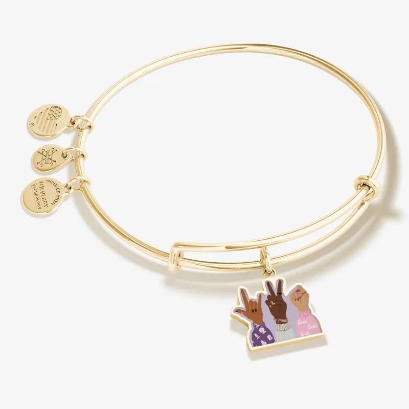 Barbie™ ‘Better Together’ Charm Bangle – Playful & Empowering Design