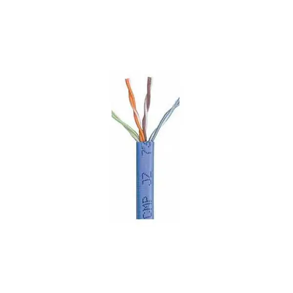 Belden 1585A Blue Cat5e Plenum (CMP) Cable – 23 AWG, 4-Pair, 200 MHz, 1000-Foot Spool