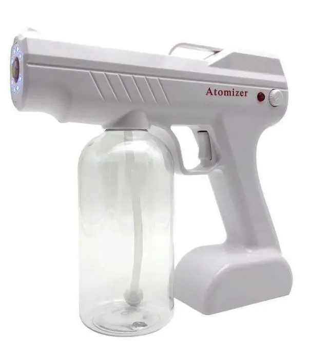 Blue Ray Wireless Fogging Disinfection Spray Gun – Battery-Powered Sanitization Tool