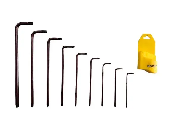 Borui 9-Piece Torx Bit Key Set (9-inch) – HK-BR7104
