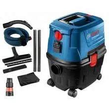 BOSCH B-GAS15PS Wet/Dry Vacuum with Auto Start-Stop Socket