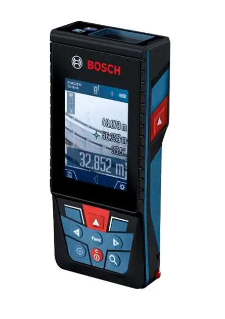 Bosch B-GLM150C Bluetooth-Enabled Laser Distance Measurer (150m Range)