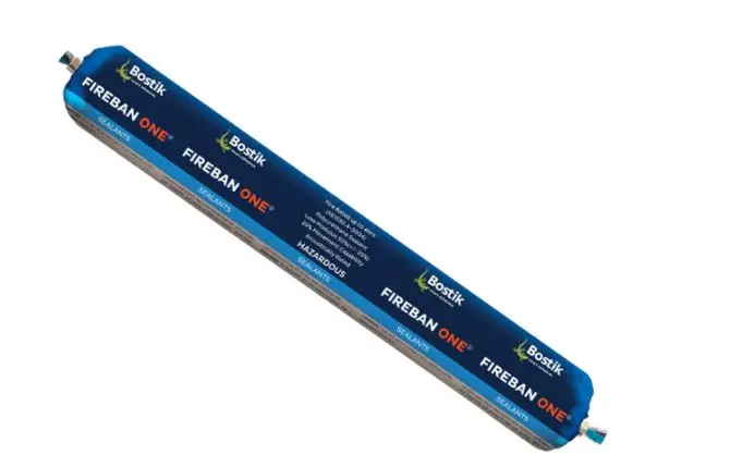 Bostik Fireban ONE Fire-Rated Silicone Sealant (870 g)