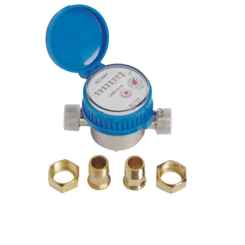 Brass 1/2 Inch Water Meter for Residential Use – Showy Model 8270
