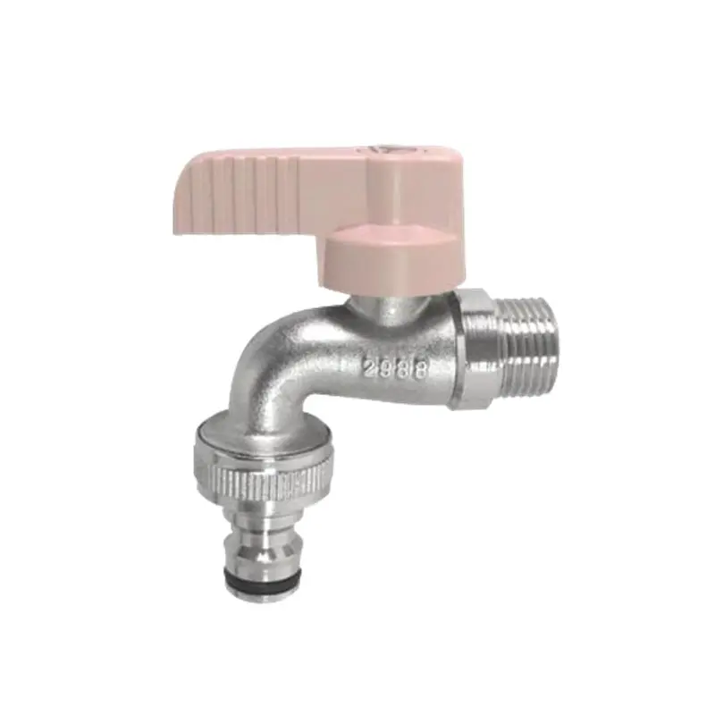 Brass Garden Tap with Quick-Coupling Nozzle – Showy Model 2988