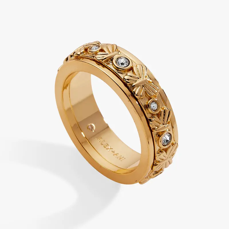 Butterfly Fidget Spinner Ring