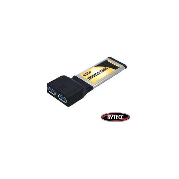 Bytecc USB 3.0 Dual-Port ExpressCard Adapter for Laptops