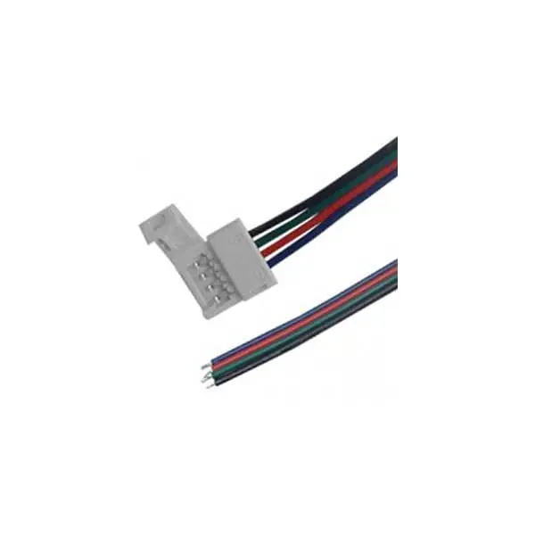 Calrad RGB Flexible Strip Connector Clamp – Tool-Free LED Strip Joiner