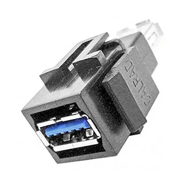 Calrad USB 3.0 Type-A Female-to-Female Feed-Through Adapter