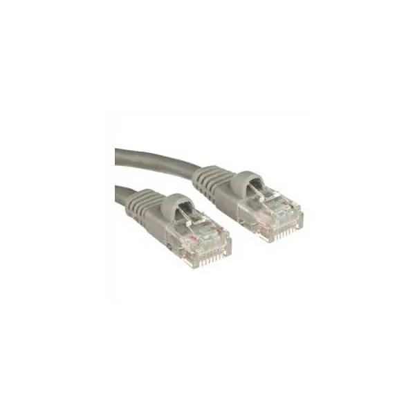Cat 5e Gray Crossover Ethernet Cable – 25 ft