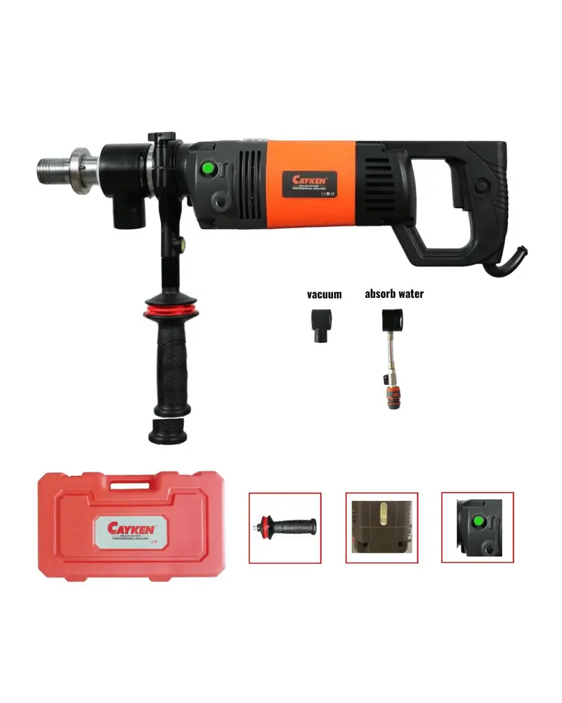 Cayken Diamond Core Drill for Concrete and Masonry – OND-916/2PD