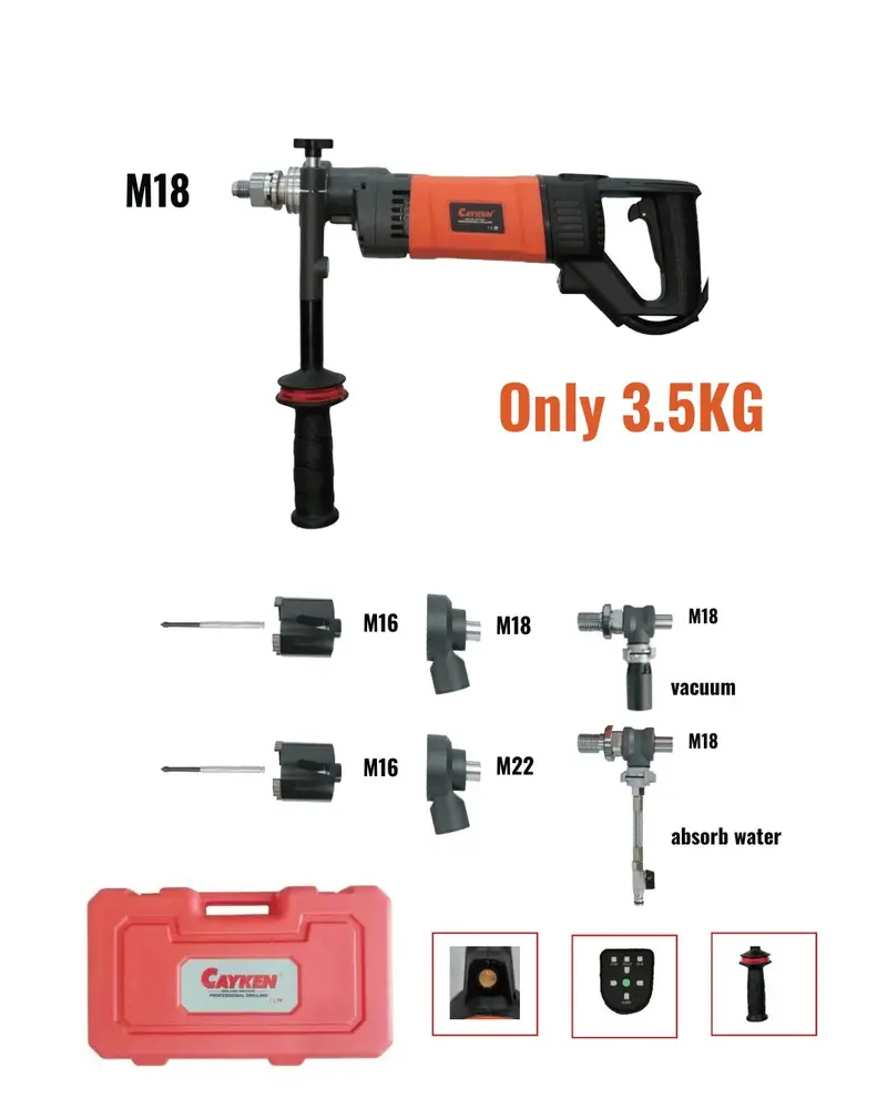 Cayken Heavy-Duty Bench Drill Press – 168mm Max Drilling Diameter