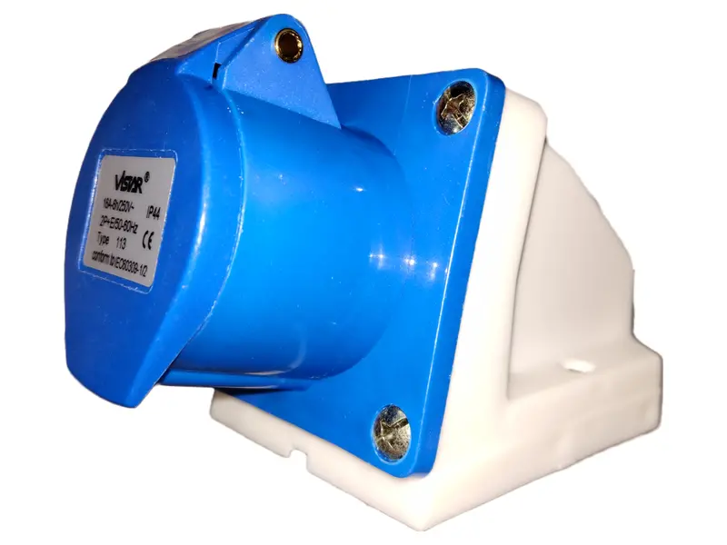 CEE CEE-W Surface-Mount Industrial Wall Socket