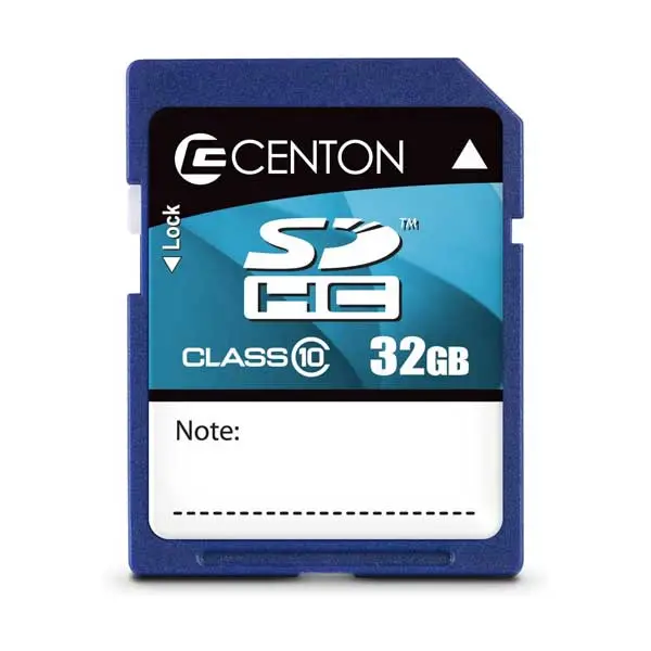 Centon S1-SDHU1-32G 32GB SDHC Class 10 Essential Memory Card