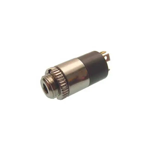 Chassis-Mount 3-Conductor 3.5mm Stereo Jack – PCB or Panel Installation