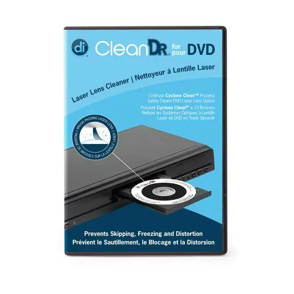 CleanDr DVD Laser Lens Cleaning Kit – Digital Innovations Model 4190200