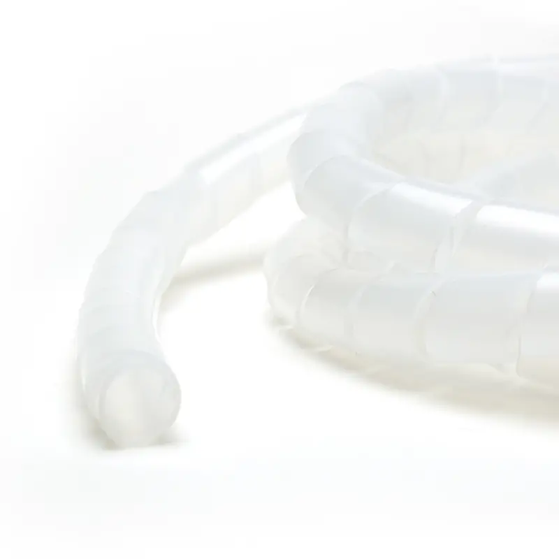 Clear 3/4-Inch Flexible Spiral Wrap – Sold Per Foot