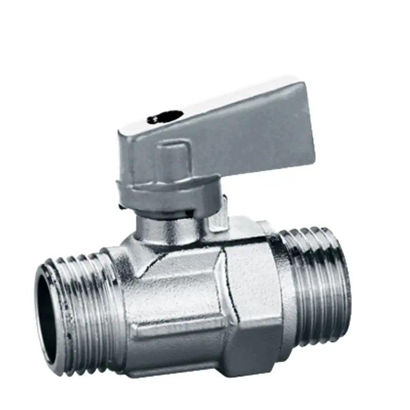 Compact 1/2-Inch Mini Ball Valve with Chrome Finish – Model SHOWY-5000N-CR