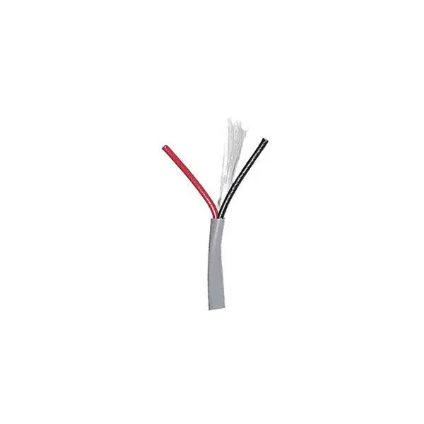 Condumex 656021-1K Unshielded 18 AWG 2-Conductor PVC Cable – Grey, 1000 ft Spool