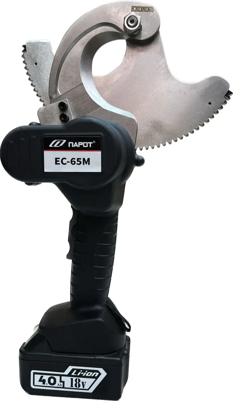 Cordless Battery-Powered Cable Cutter – Includes Two Batteries and One Charger