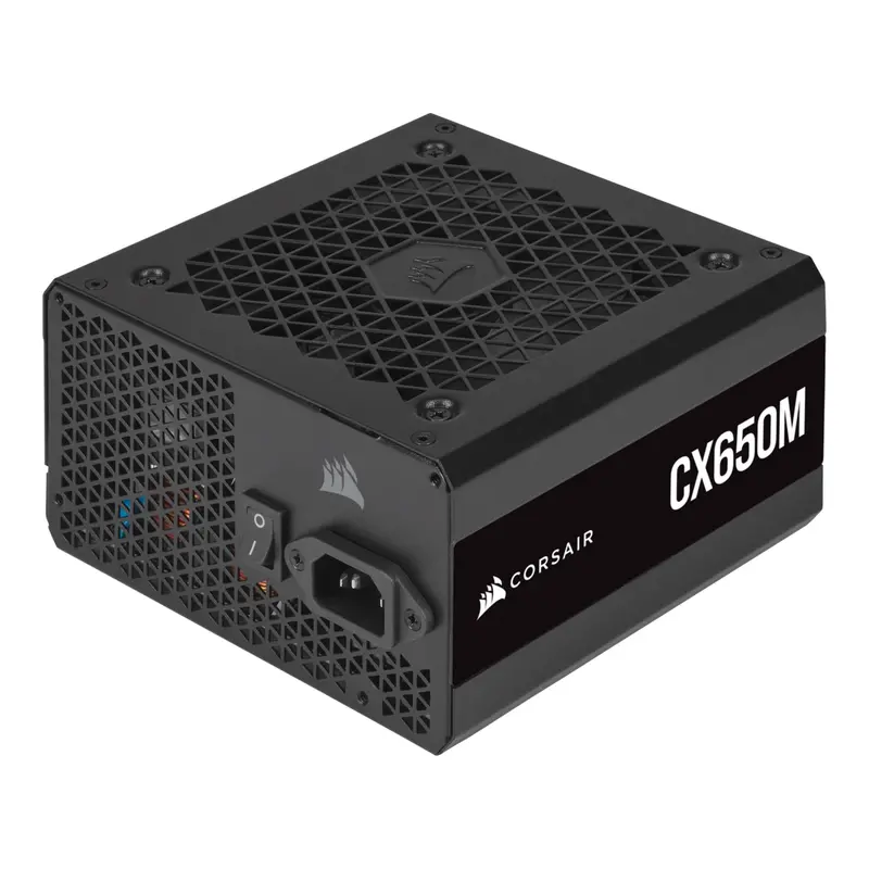 CORSAIR CX650M 650W 80 PLUS Bronze PSU – Semi-Modular ATX Power Supply for Reliable Builds