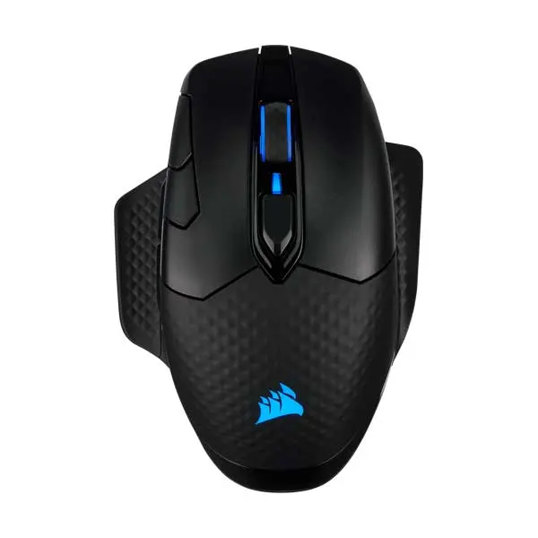 Corsair Dark Core RGB Pro Wireless Gaming Mouse – Ergonomic FPS/MOBA Design
