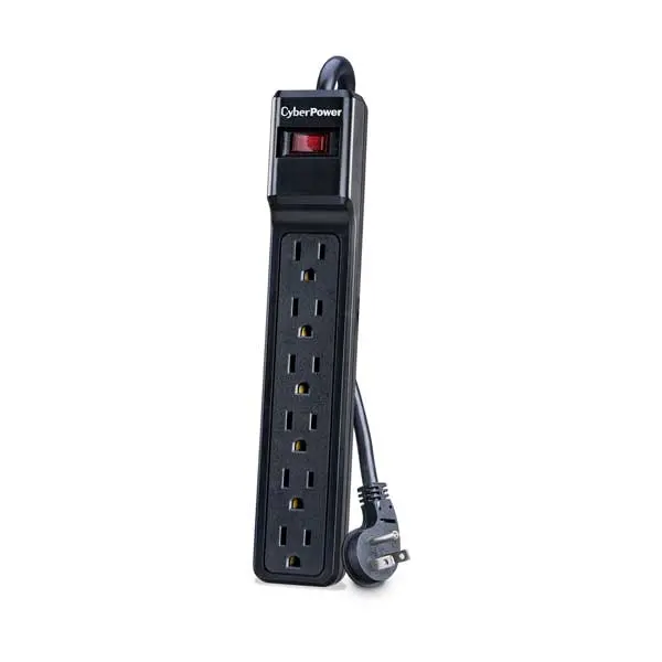 CyberPower GS603 6-Outlet Power Strip with 3-Foot Cord