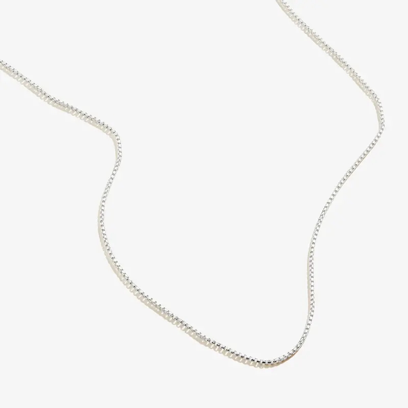 Delicate Sterling Silver Chain Necklace