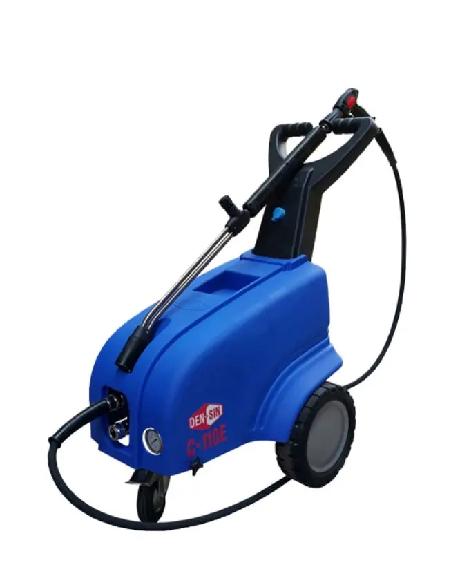 Densin C110E High-Pressure Washer – 110 Bar, Auto Start/Stop, 230V/50Hz with 30m Cable & Hose Kit (C110E-AUTO)