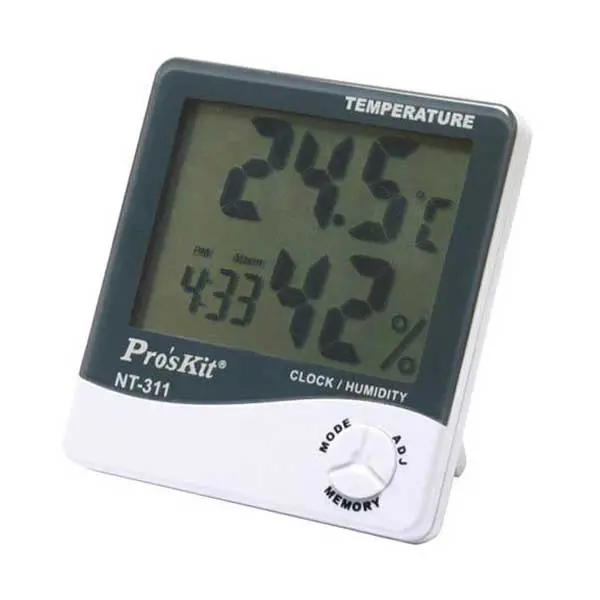 Digital Thermometer and Hygrometer Combo