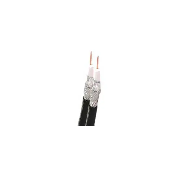 Dual-Conductor RG6/U Low-Loss Coaxial Cable – High-Performance Broadband