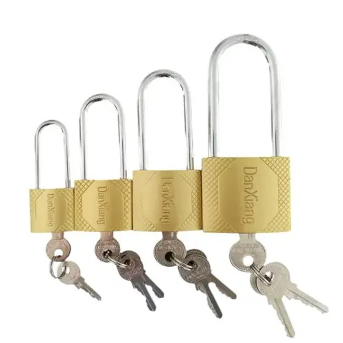 DX Steel Padlock – Extended Shackle, 25–63 mm Compatibility, Industrial Grade