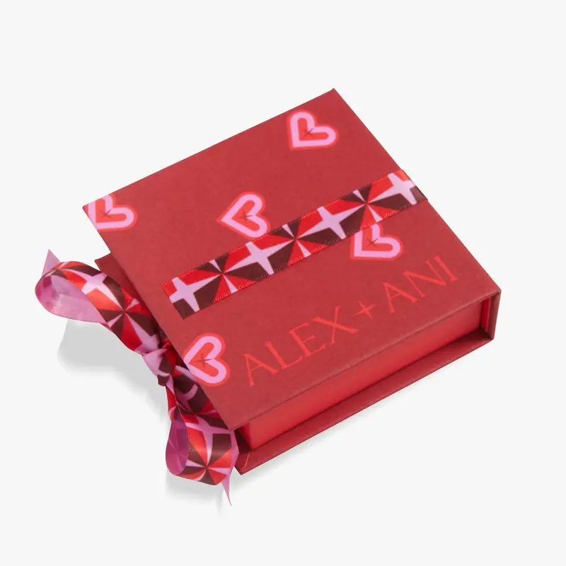 Elegant Love-Themed Bow Gift Box