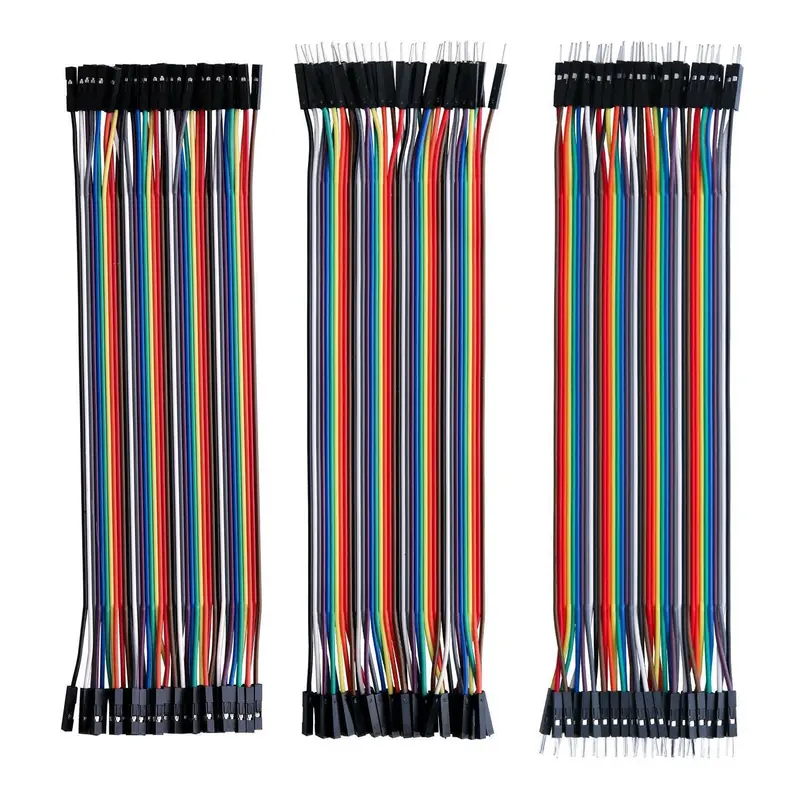 ELEGOO 120-Piece Color-Coded Dupont Jumper Wire Kit