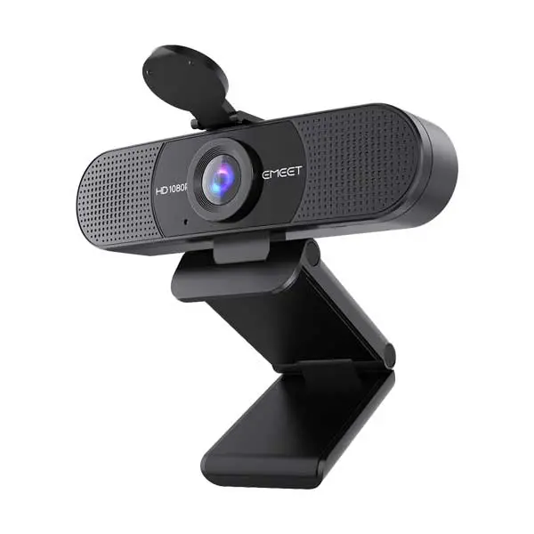 EMEET C960 SmartCam – FHD 1080p Webcam with Dual-Array Microphones (EMC9BF-LD)