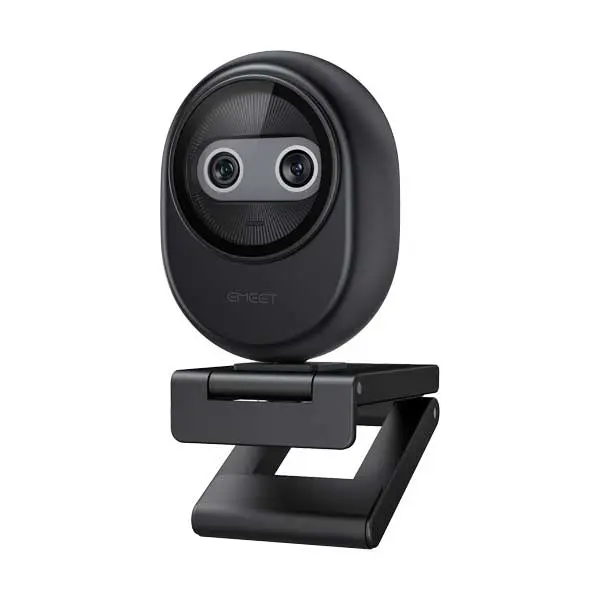 EMEET Piko Dual-Lens 4K AI Webcam – Black (EMDKBB-LD)