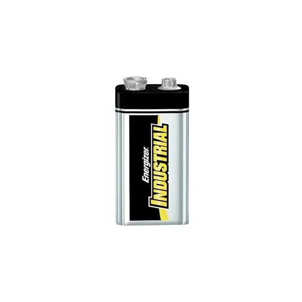 Energizer Industrial 9V Alkaline Battery – Rectangular Multi-Cell Power Pack