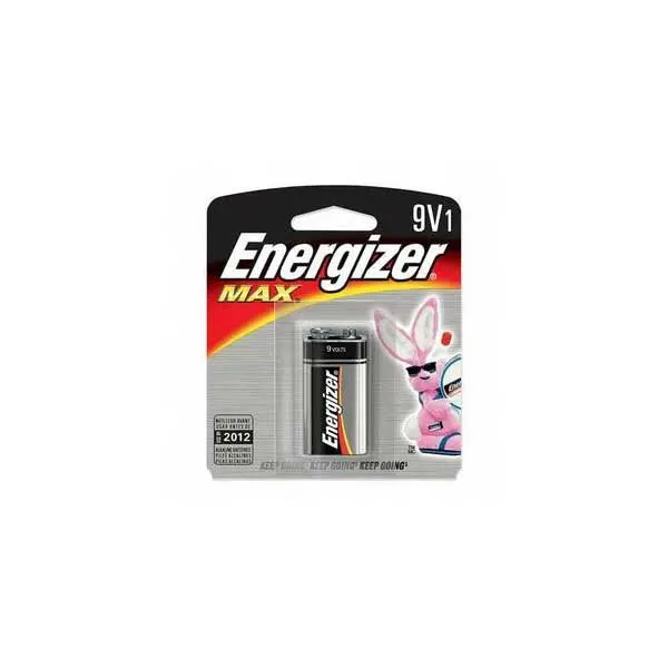 Energizer MAX 9V Alkaline Battery – Single