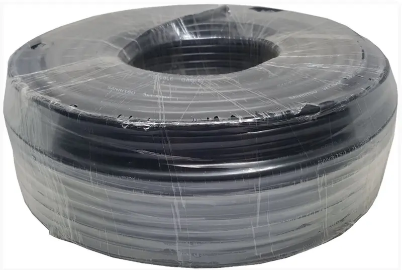 Energy/Vistar Copper Neoprene Cable – 4-Core × 4.0mm², 91m Reel | CAB-NC440-G91