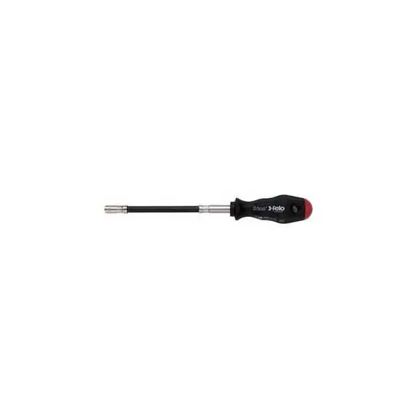 Ergonomic Flexible-Shaft Screwdriver with 1/4″ Bit Holder